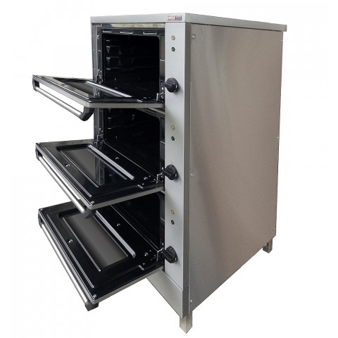 ELEKTHERMAX elektromos statikus sütő 3x GN2/1