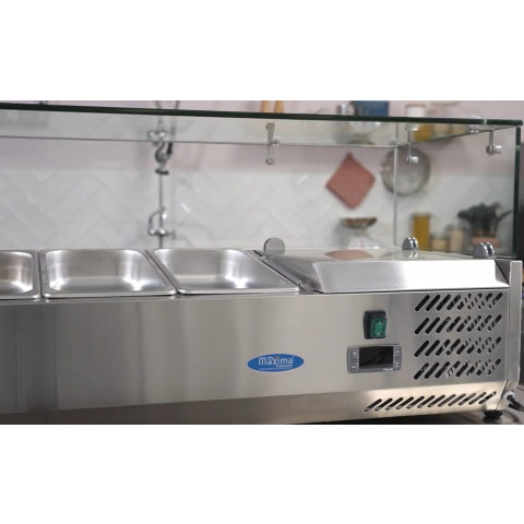 MAXIMA feltéthűtő 3xGN1/3 - 95cm