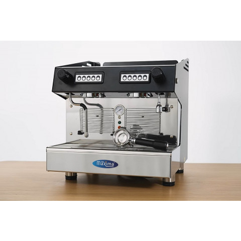 MAXIMA Espresso kávéfőző - 2 karos - kompakt- 360 csésze/óra