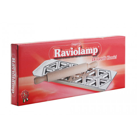 IMPERIA Tortelli classici ravioli forma nyújtóval - 18 osztás