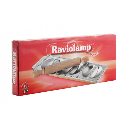 IMPERIA Panzerotti sorrisi ravioli forma nyújtóval - 6 osztás