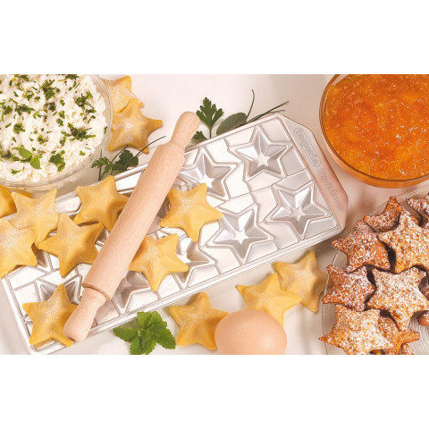 IMPERIA Tris Gli Speciali ravioli forma szett nyújtóval
