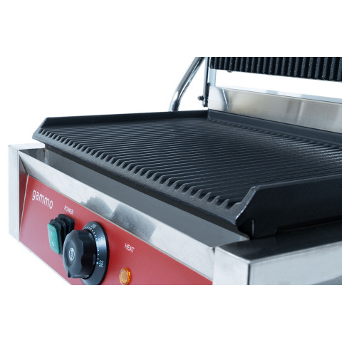 GAMMO Panini kontakt grill - bordázott