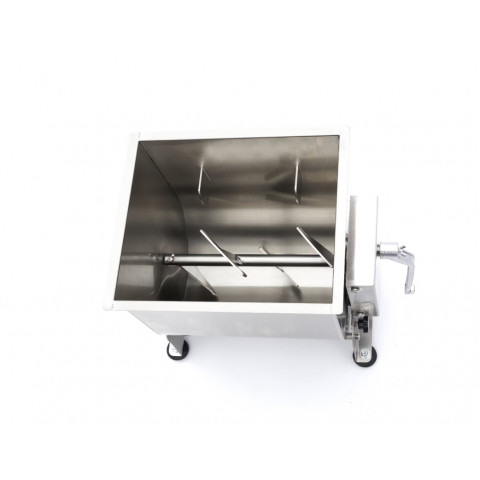 MAXIMA kézi húsmixer billenő tállal - 30 L/25 kg hús