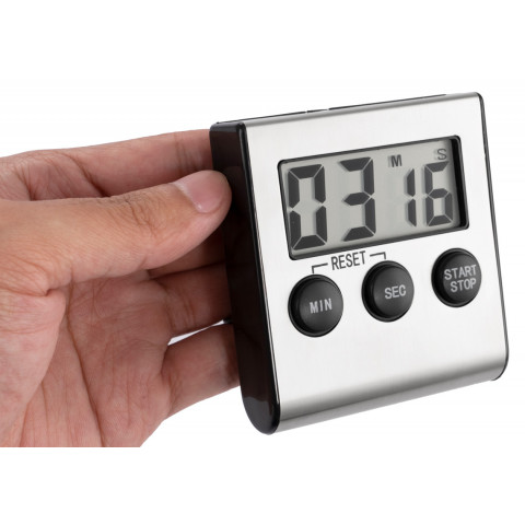 GAMMO digitális konyhai időzítő - inox