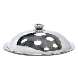 MAXIMA Inox fedő indukciós wok serpenyőhöz 36cm - SZÉPSÉGHIBÁS