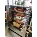 Elektromos kürtőskalács sütő gép 6+6 sütőfával