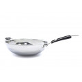 MAXIMA Inox indukciós wok serpenyő 36cm