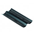 Bagett sütőforma, perforált 380x160mm - 2 bagetthez