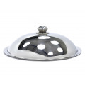 MAXIMA Inox fedő indukciós wok serpenyőhöz 36cm - SZÉPSÉGHIBÁS