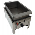 Lángos és fánksütő inox serpenyővel - 1 égős gázüzemű