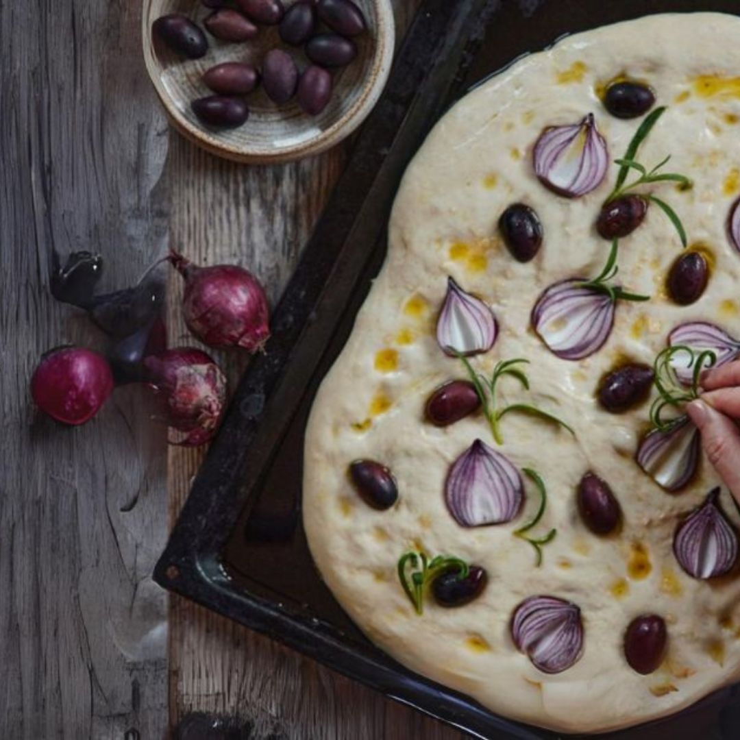 Focaccia szendvicskenyér, receptvideóval