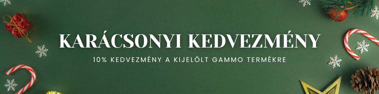 GAMMO karácsonyi kedvezmény