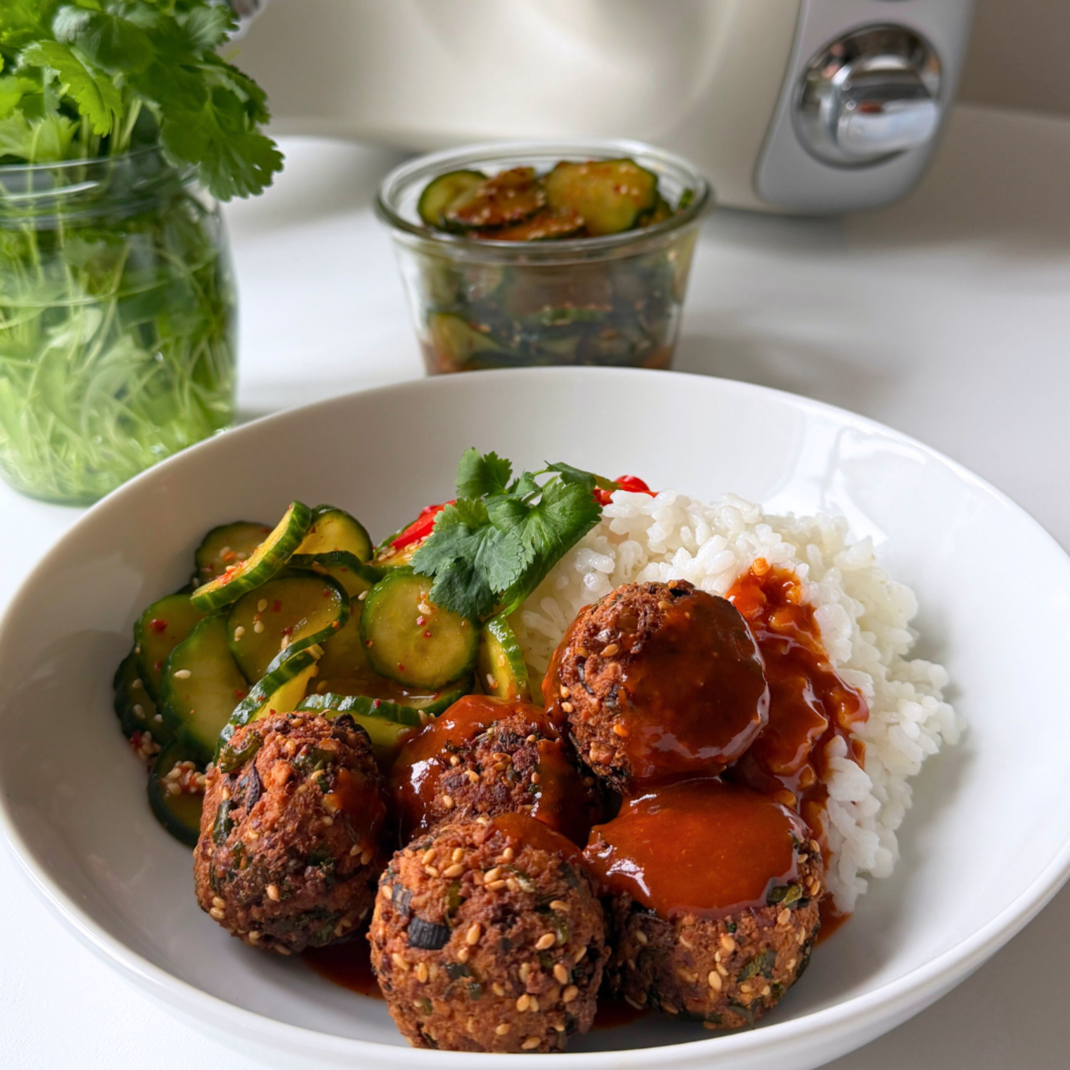 Koreai falafel recept – ropogós falafel gochujang szósszal