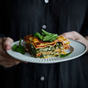 Divine spinach lasagna with ricotta